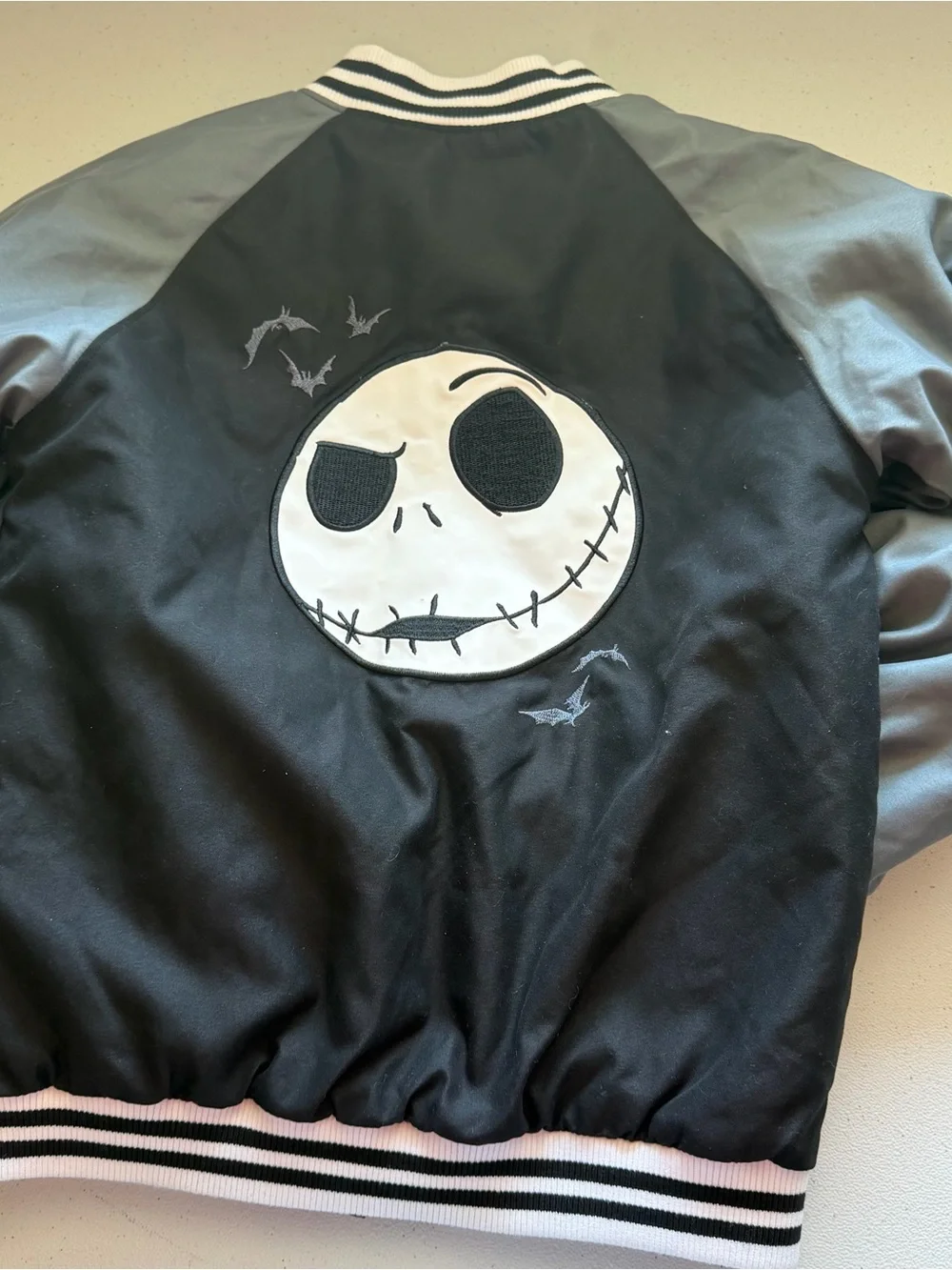 Disney Nightmare Before Christmas varsity jacket kids